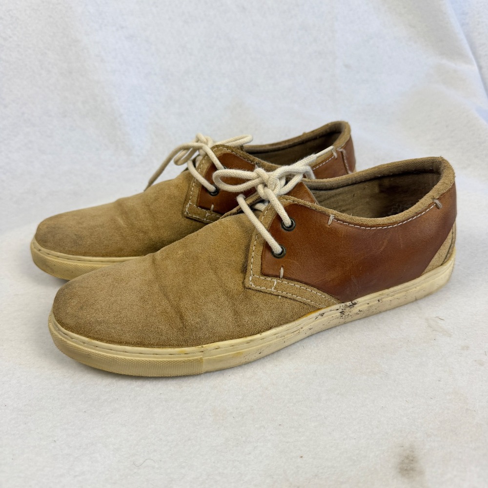 Steve Madden P Gavell 295 Sneakers Mens 10.5 Suede Leather Tan Brown Casual